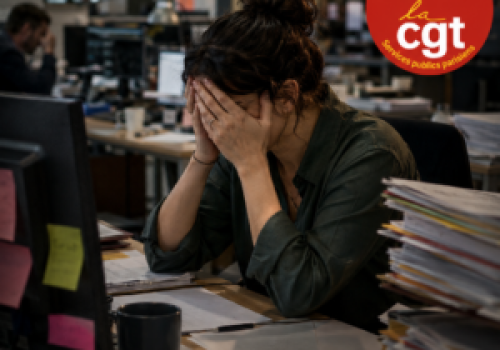 photo souffrance au travail